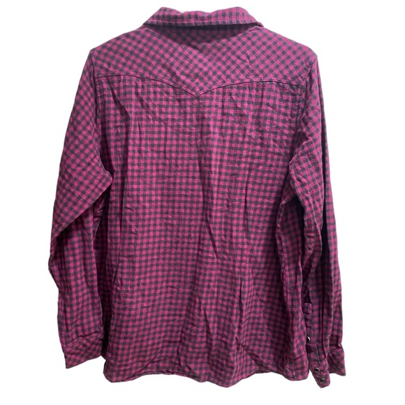Women’s Bit &‎ Bridle Western Flannel Snap Down size XL Horse Embellishments - Picture 2 of 7